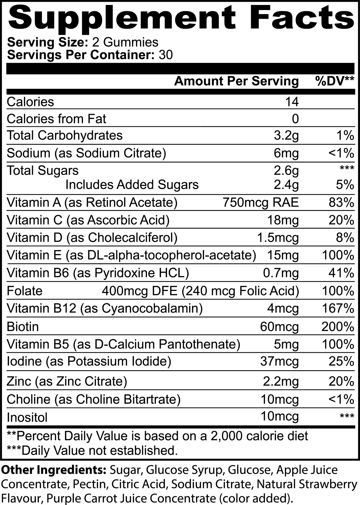 Pure Essence (Multivitamin)Gummies